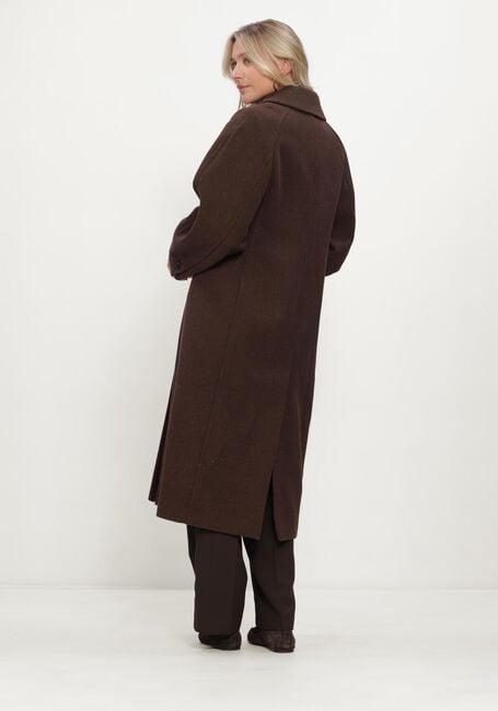 Bruine SELECTED WOMEN Mantel SLWVALERIE WOOL BLEND COAT - large