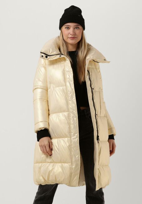 Witte CANADIAN Gewatteerde jas NYLON MADEPERLA - large