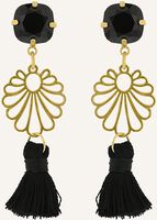 Zwarte JEWELLERY BY SOPHIE Oorbellen IBIZA EARRINGS - medium