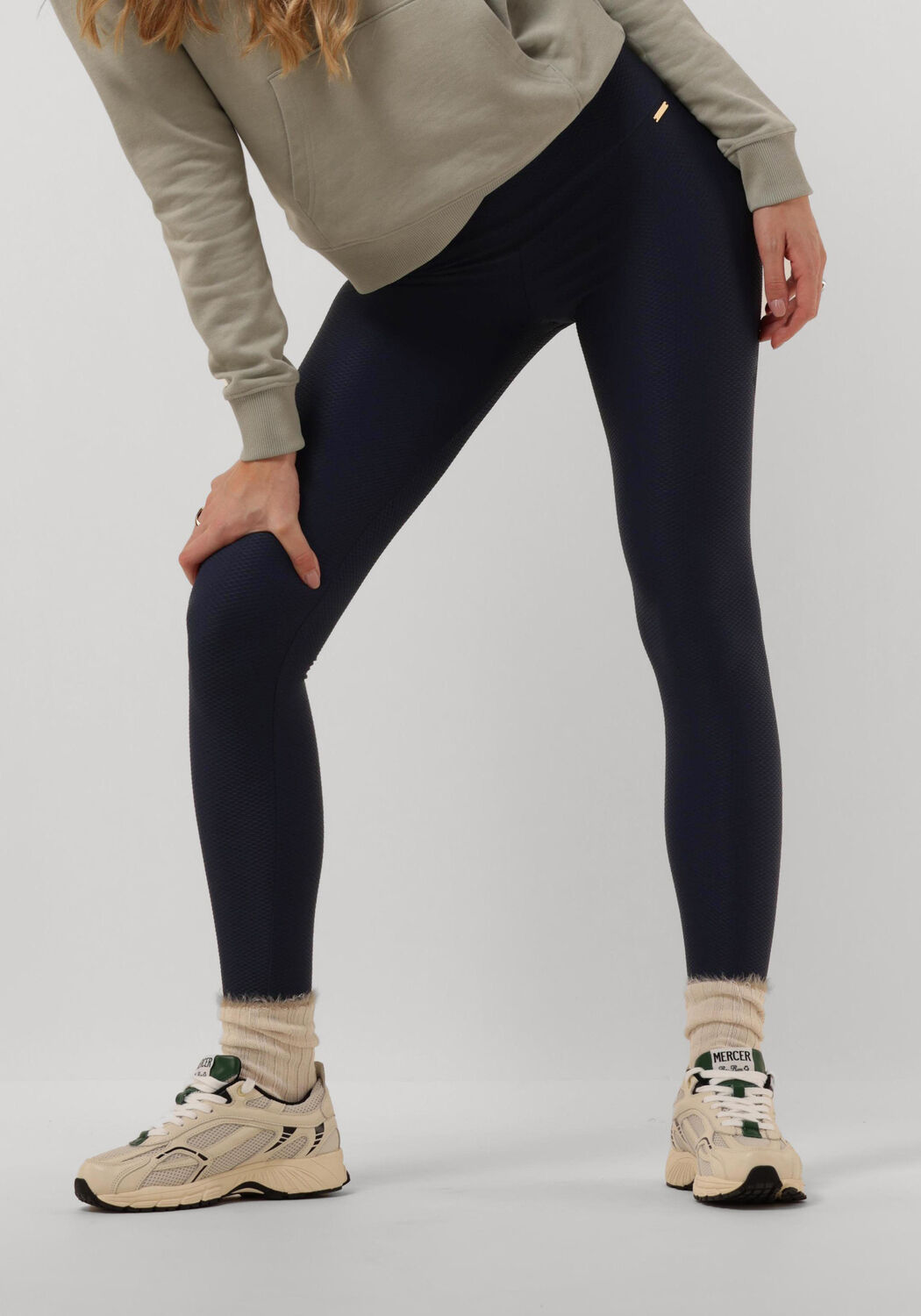 DEBLON SPORTS Dames Broeken Classic Leggings Bee Donkerblauw