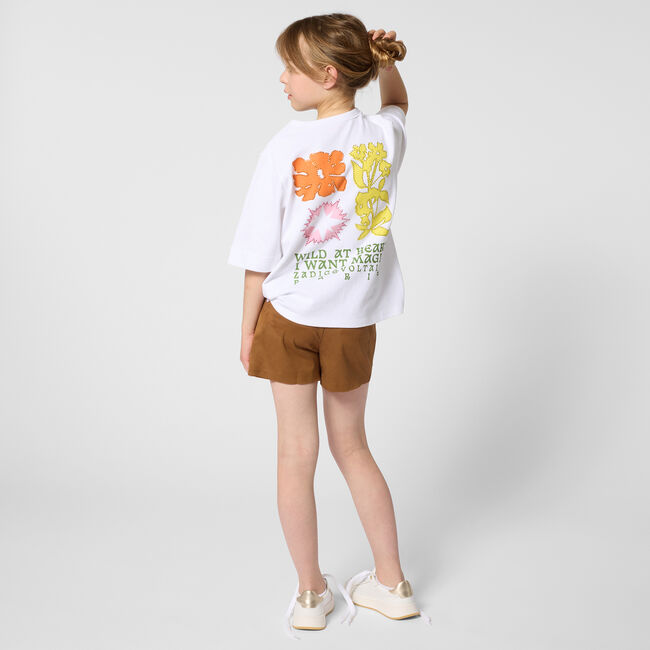 Witte ZADIG & VOLTAIRE T-shirt X60534 - large