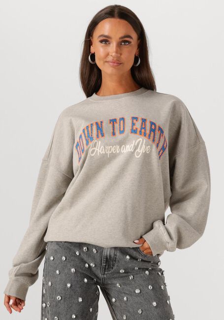 Grijze HARPER & YVE Sweater DOWNTOEARTH-SW - large