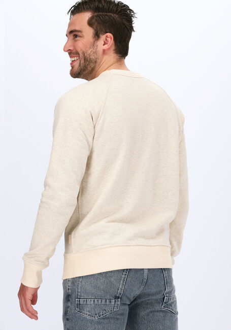 Ecru SCOTCH & SODA Sweater REVERSIBLE SWEAT WITH VARSITY  - large