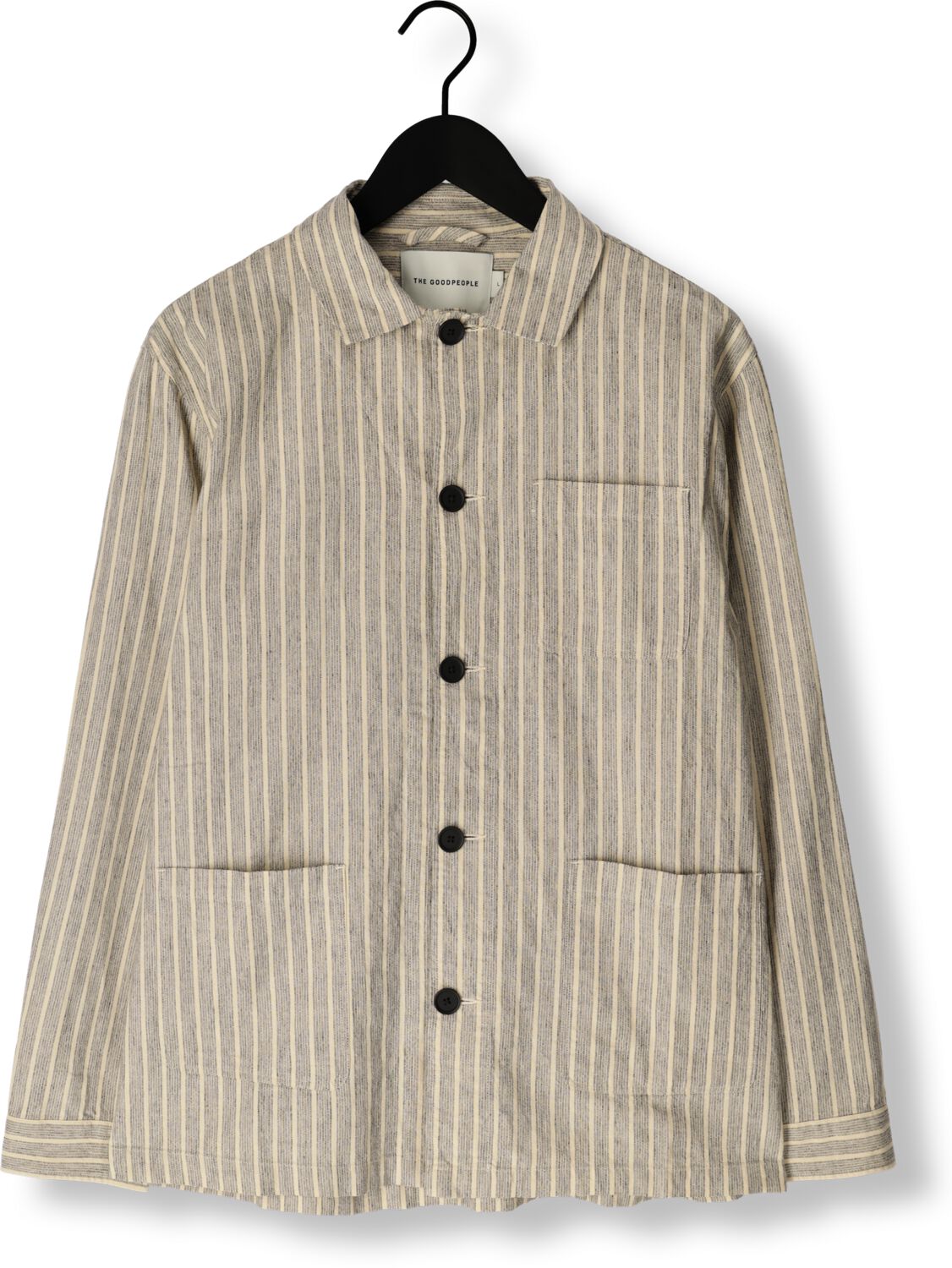THE GOODPEOPLE Heren Overshirts Jelin Beige