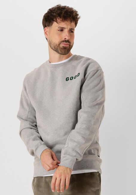 Grijze THE GOODPEOPLE Sweater LTEDDY - large