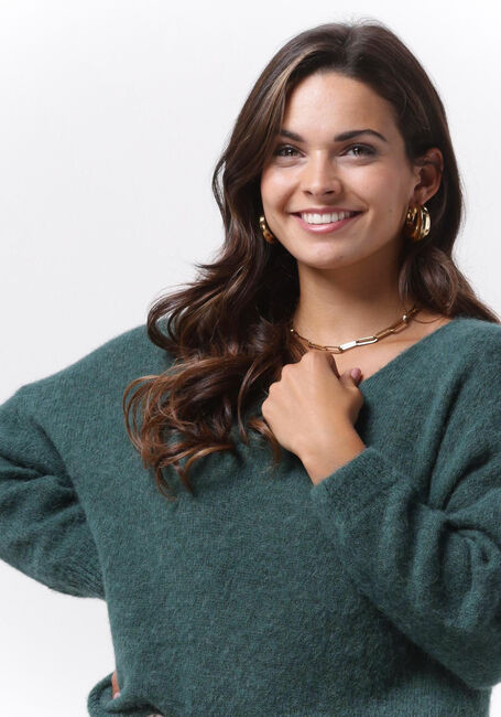 Groene BY-BAR Trui LIV PULLOVER - large