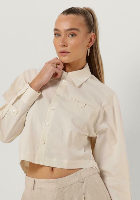 Beige VANILIA Blouse BOXY ADJUSTABLE FIT - large