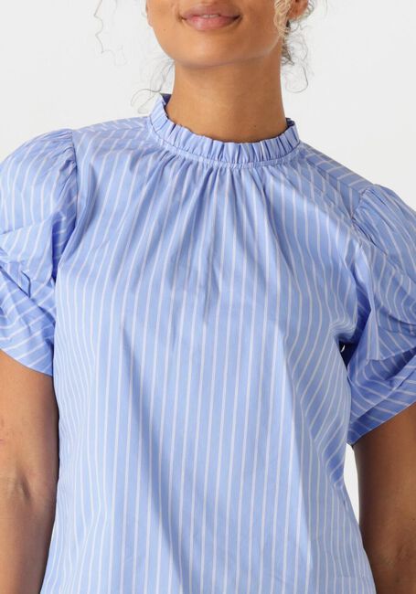 Lichtblauwe CO'COUTURE Blouses DIVIACC PUFF SS BLOUSE - large