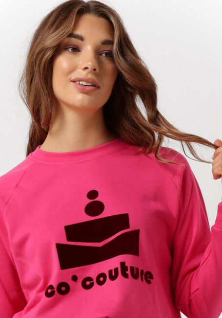 Roze CO'COUTURE Trui NEW COCO FLOC SWEAT - large