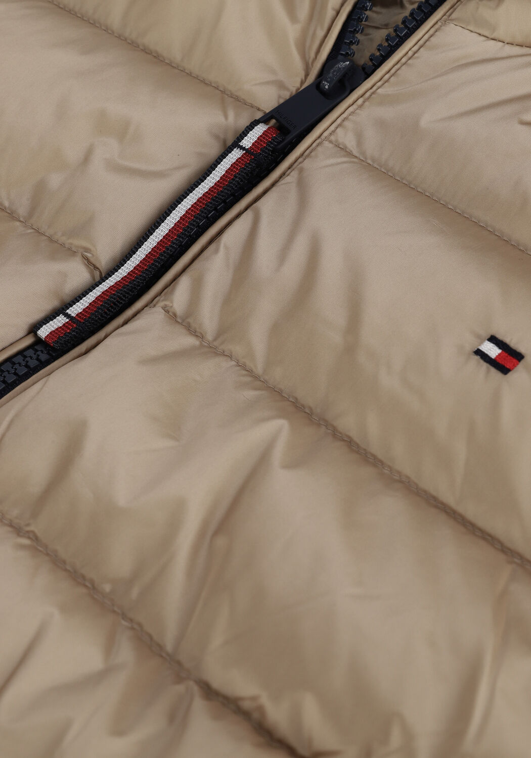 Gouden TOMMY HILFIGER Gewatteerde jas TWO TONE LW DOWN JACKET - large