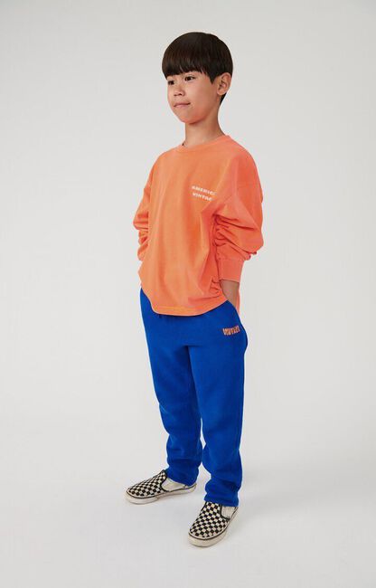 Blauwe AMERICAN VINTAGE Joggingbroek IZUBIRD 1 - large