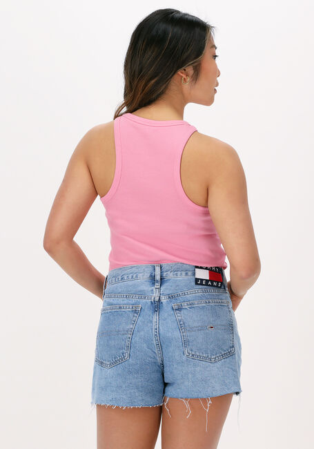 Roze TOMMY JEANS Top TJW FEMININE RIB TANK TOP - large