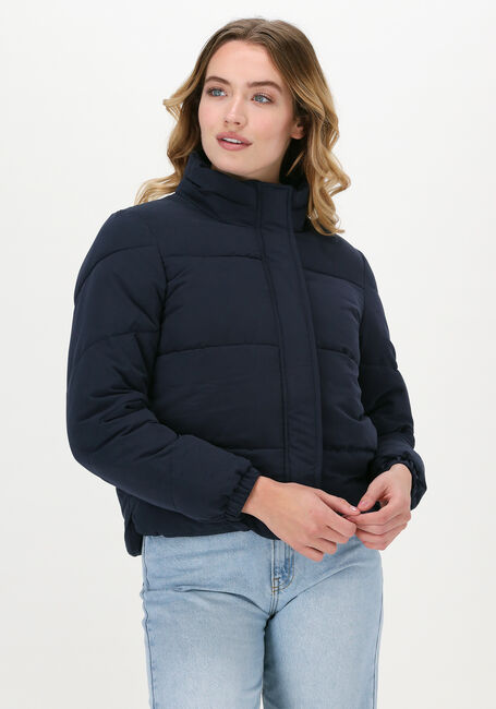 Donkerblauwe ANOTHER LABEL Gewatteerde jas MILLE PUFFER - large