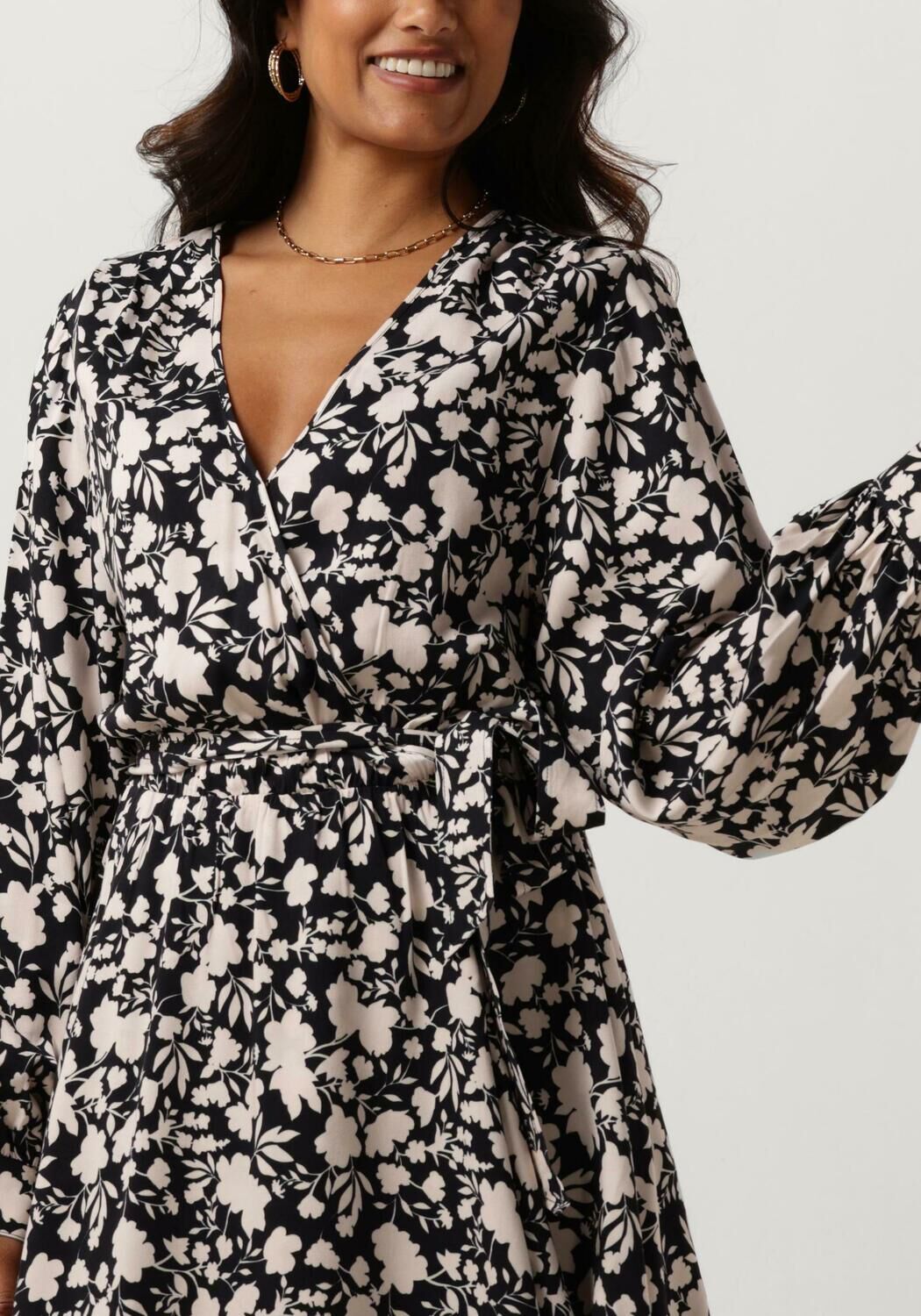 ANOTHER LABEL Dames Jurken May Dress L s Zwart