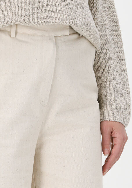 Beige ANOTHER LABEL Wijde broek MARLENE PANTS - large