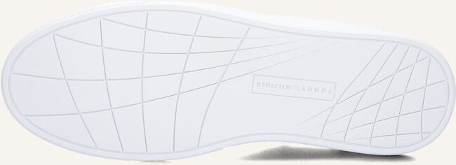 Witte TOMMY HILFIGER Lage sneakers ICON COURT LTH Witte TOMMY HILFIGER Lage sneakers ICON COURT LTH - large