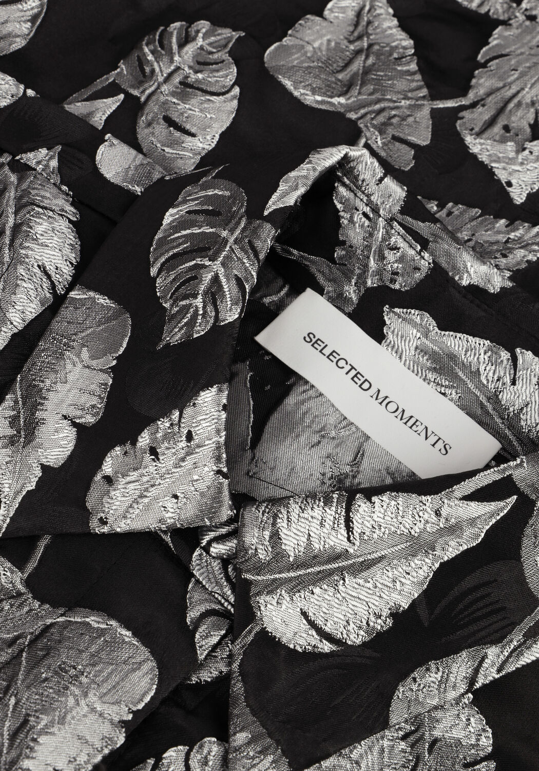 Zilveren SELECTED WOMEN Blouses SLFPAULA-ELANI SILVER LEAF JACKET B - large