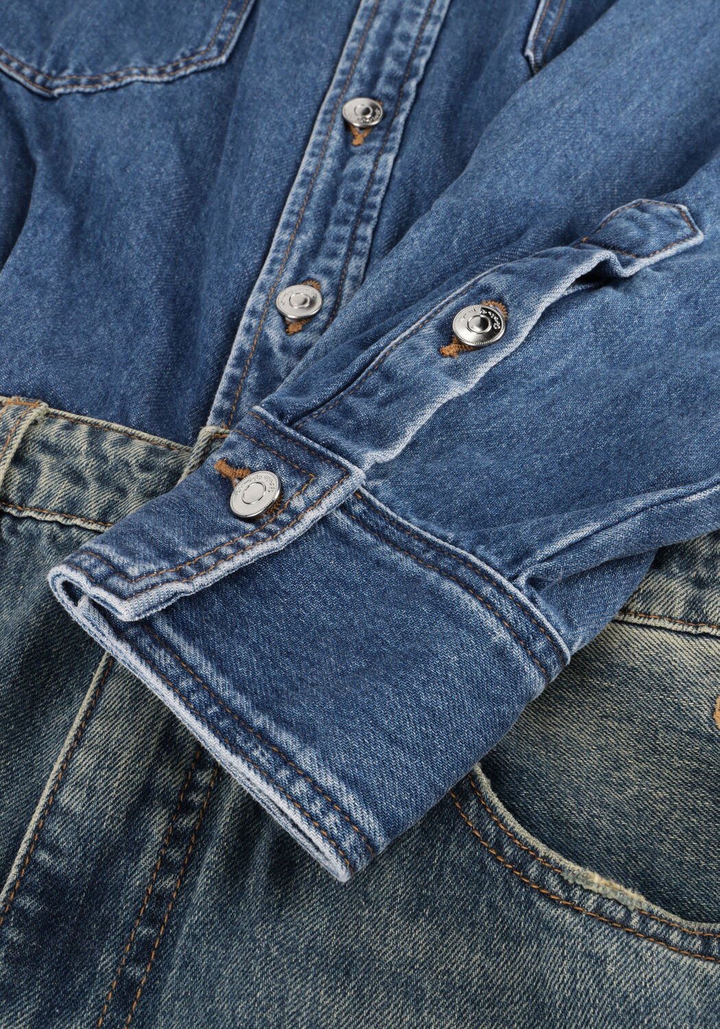 Blauwe CIRCLE OF TRUST Jumpsuit ROAN JUMPSUIT - large