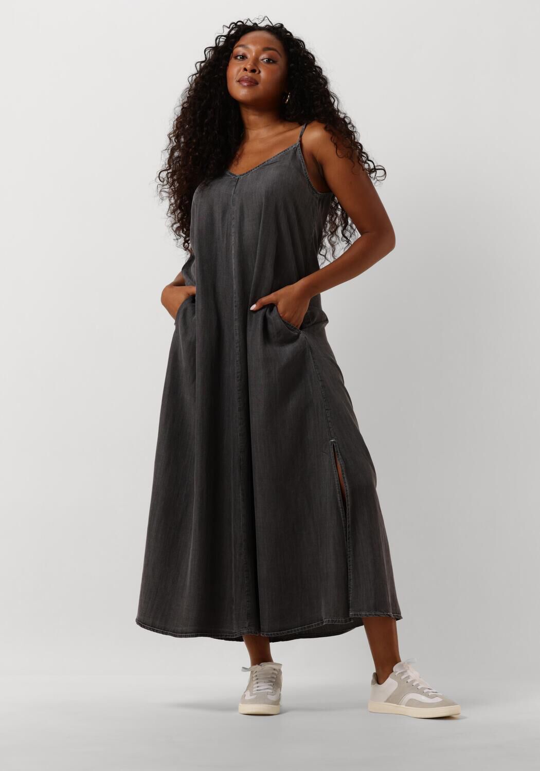 My Essential Wardrobe Grijze Strap Jurk voor elke gelegenheid Gray Dames