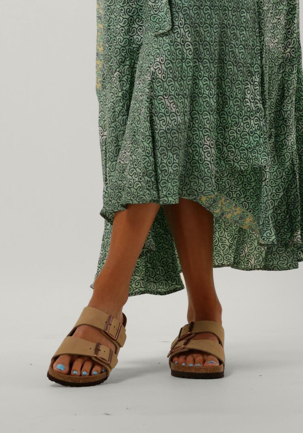 Birkenstock Dames Birkenstock Arizona Zacht Voetbed Taupe