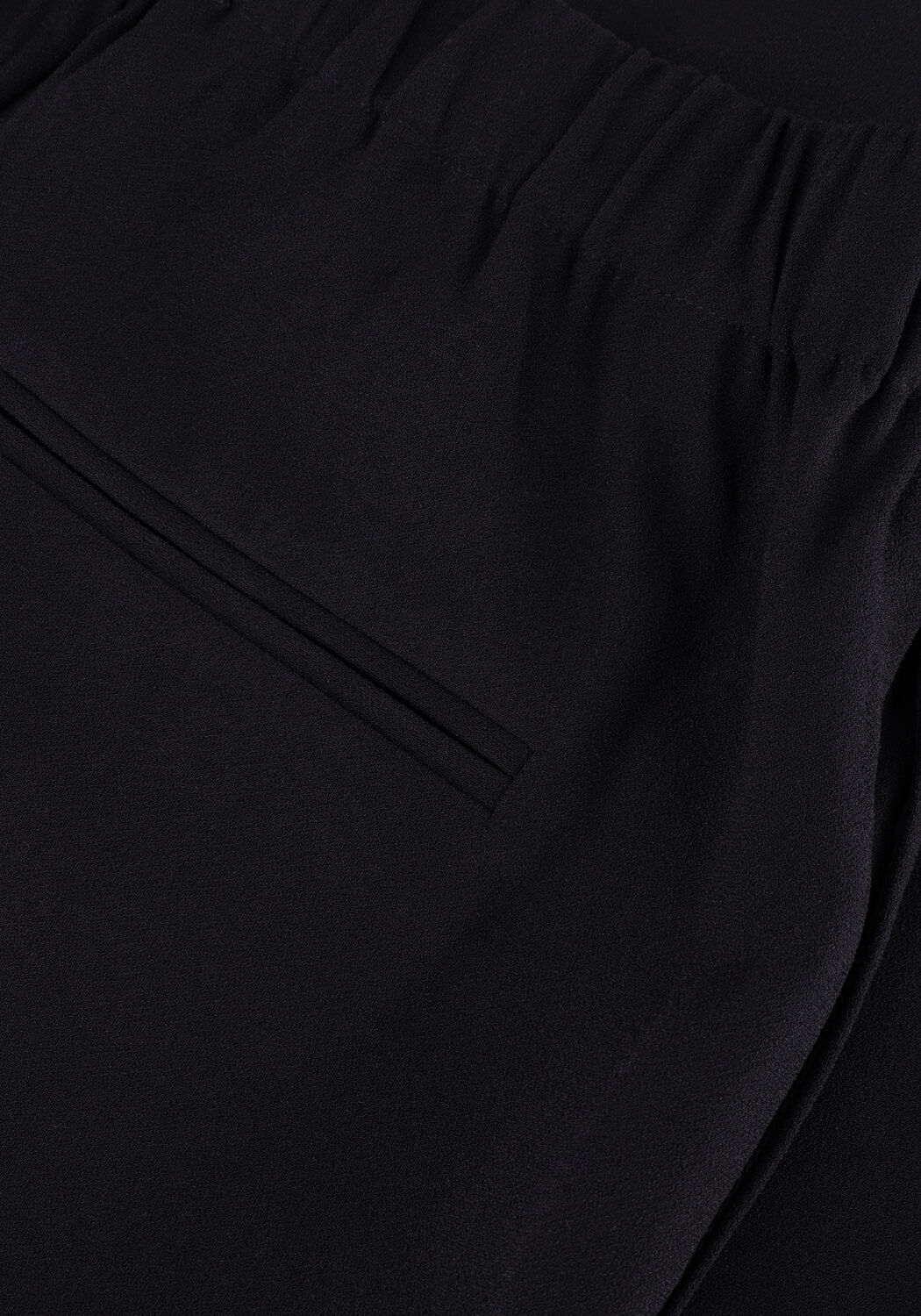 Zwarte SELECTED WOMEN Wijde broek TINNI-RELAXED MW WIDE PANT B - large