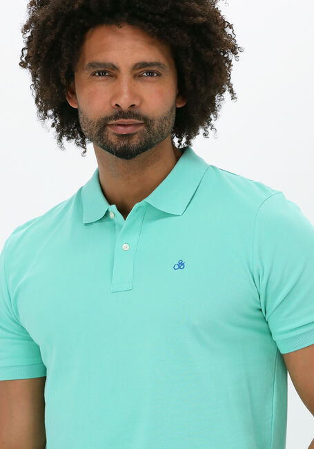 Groene SCOTCH & SODA Polo CLASSIC PIQUE POLO IN ORGANIC COTTON - large