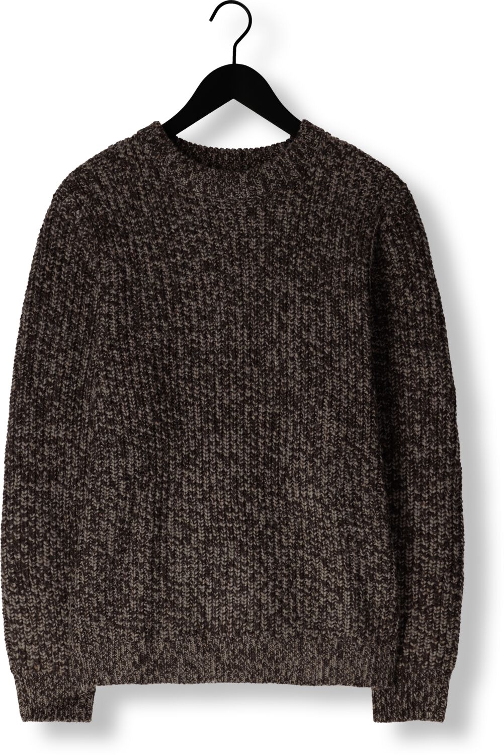 ANERKJENDT Heren Truien & Vesten Aksune Heavy Crew Knit Bruin