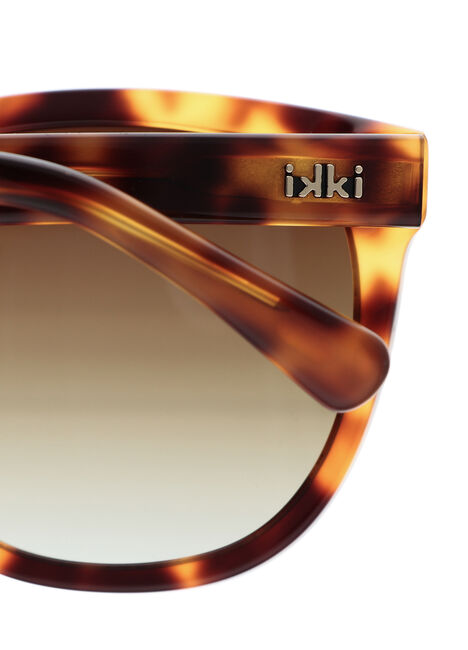 Bruine IKKI Zonnebril PORTE - large