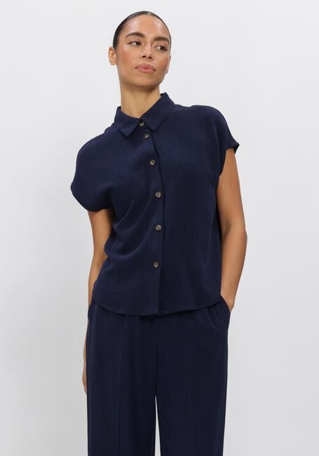 Donkerblauwe GRACE & MILA Top SS2617005 - large