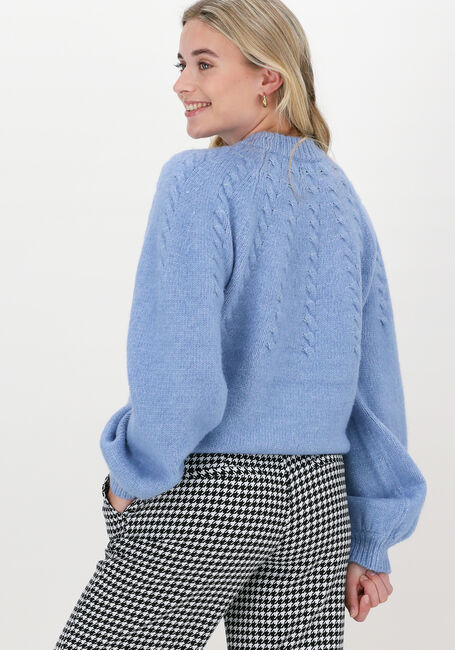 Blauwe ENVII Trui ENVALENTIN LS KNIT 5255 - large
