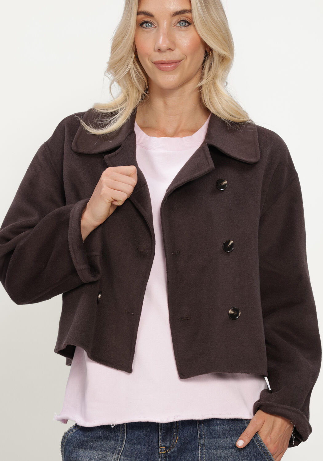 Bruine CIRCLE OF TRUST Jack HEATHER JACKET - large