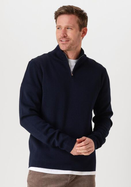 Donkerblauwe THE GOODPEOPLE Trui KAMARK - large