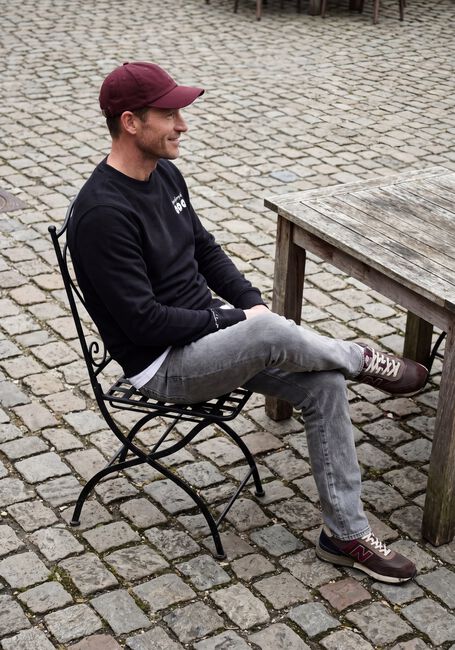 Zwarte THE GOODPEOPLE Trui LAURENT - large