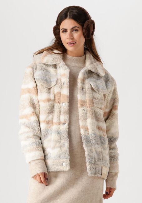 Camel UGG Jassen FRANKIE UGGFLUFF JACKET TOPA - large