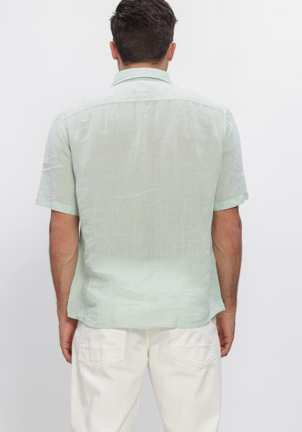 Blauwe BOSS ORANGE Casual overhemd RASH_2 - large