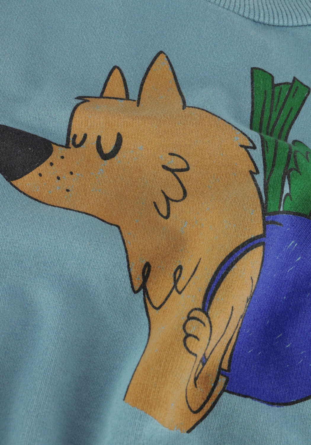 Blauwe L&Ouml;TIEKIDS Sweater W23-87BB-87 - large