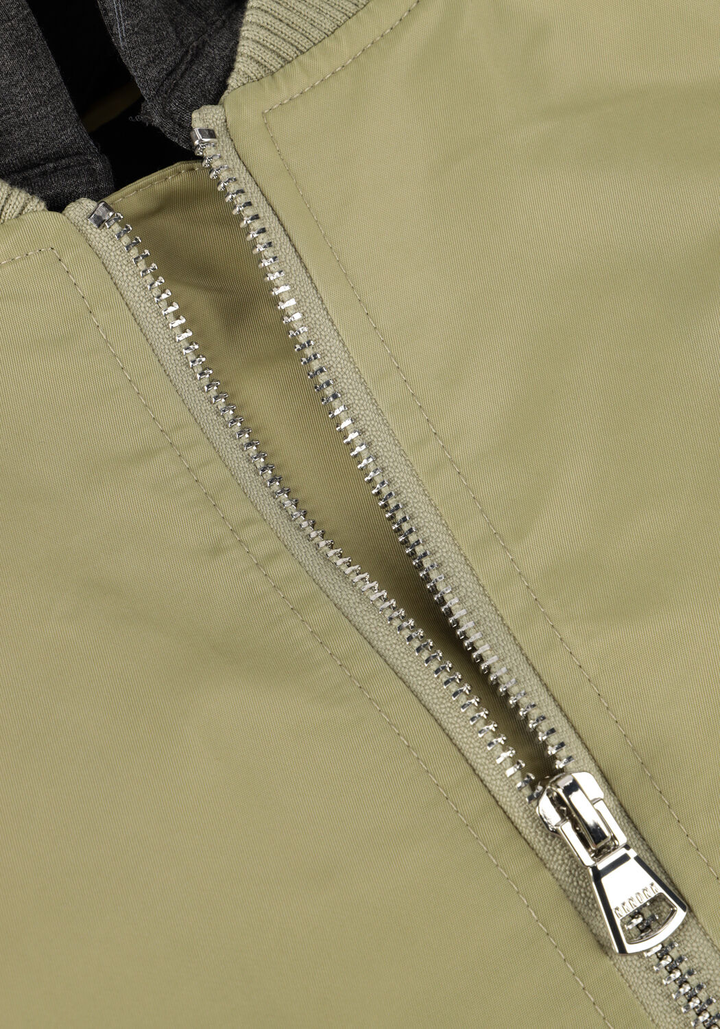 Groene NIK & NIK Jack MILAN BOMBER JACKET - large