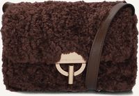 Bruine VANESSA BRUNO Schoudertas MOON 0533 - medium