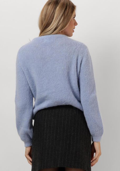 Blauwe AMERICAN DREAMS Vest SUSAN ALPACA CARDIGAN - large