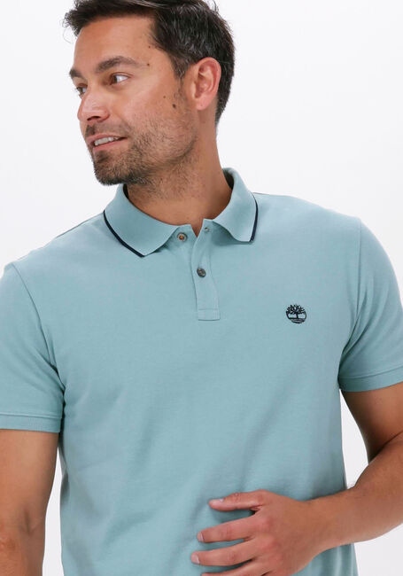 Lichtblauwe TIMBERLAND Polo SS MILLERS RIVER - large