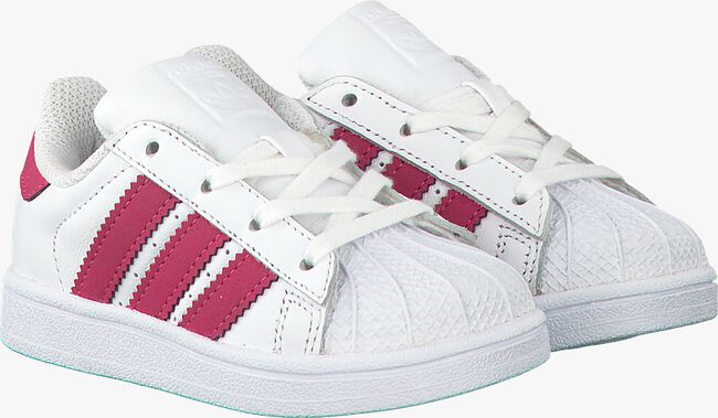 Witte ADIDAS Lage sneakers SUPERSTAR I - large