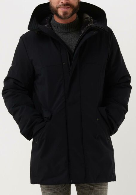 Zwarte KRAKATAU Gewatteerde jas QM378 - large