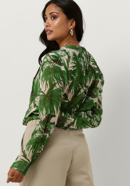 Groene LOLLYS LAUNDRY Blouses HELENALL SHIRT LS - large