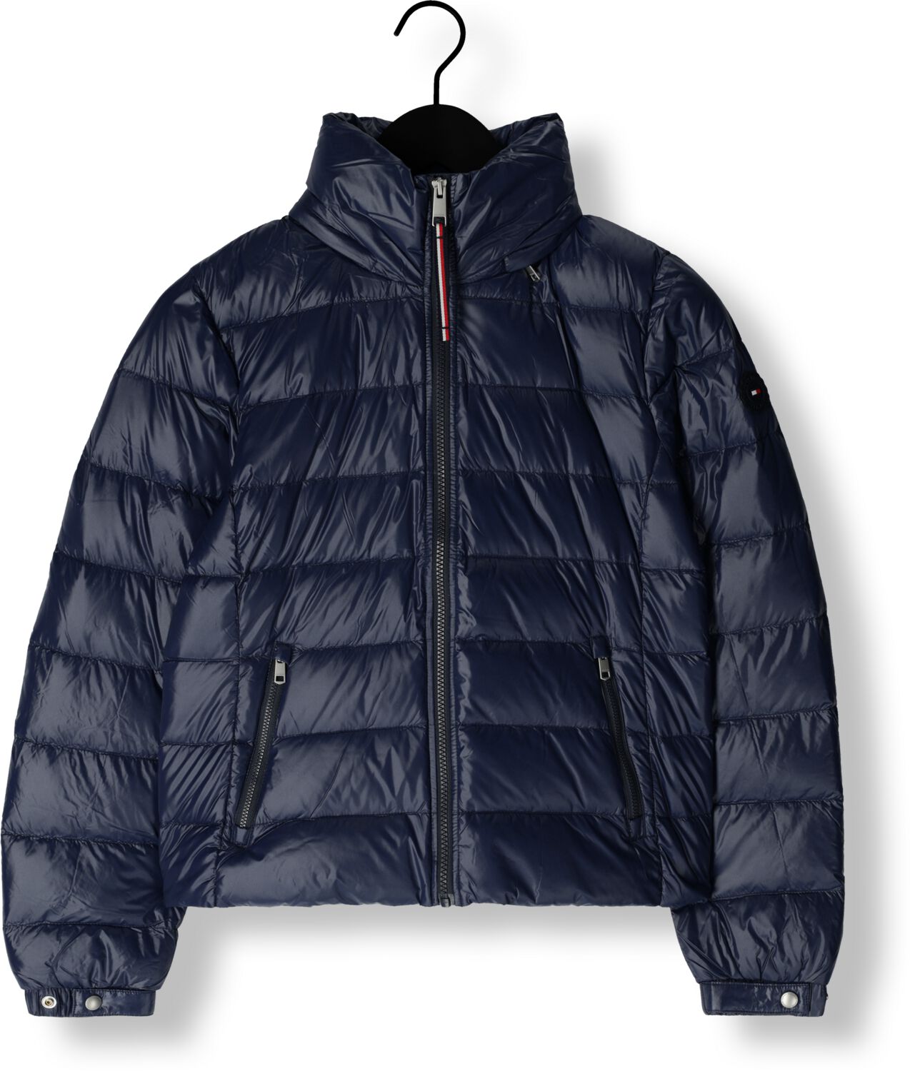 TOMMY HILFIGER Dames Jassen Lw Down Feminine Gloss Jacket Blauw