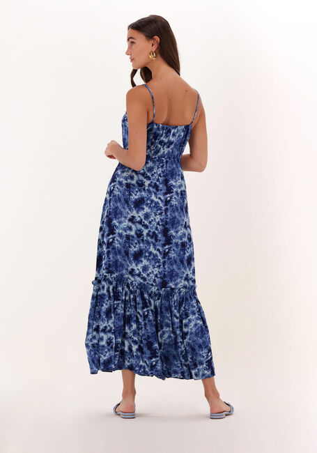 Donkerblauwe LOLLYS LAUNDRY Midi jurk UNO - large