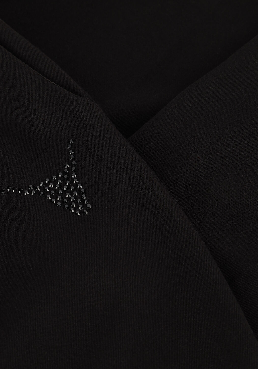 Zwarte ALIX THE LABEL Pantalon LADIES WOVEN STRAIGHT LEG PANTS - large