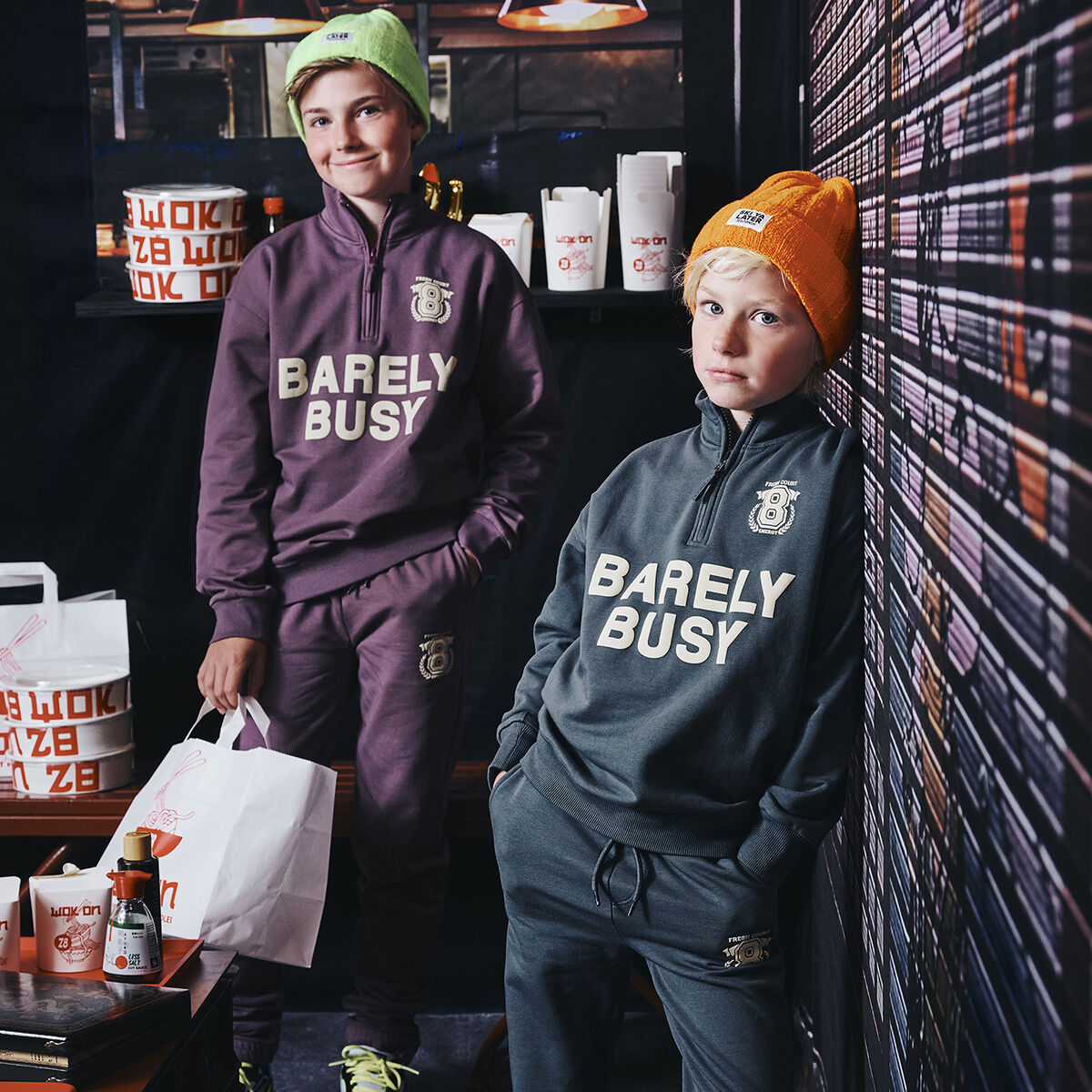 Donkergroene Z8 Joggingbroek WILEY - large