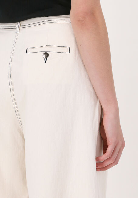 Ecru 10DAYS Wijde broek CONTRAST STITCH CULOTTE - large