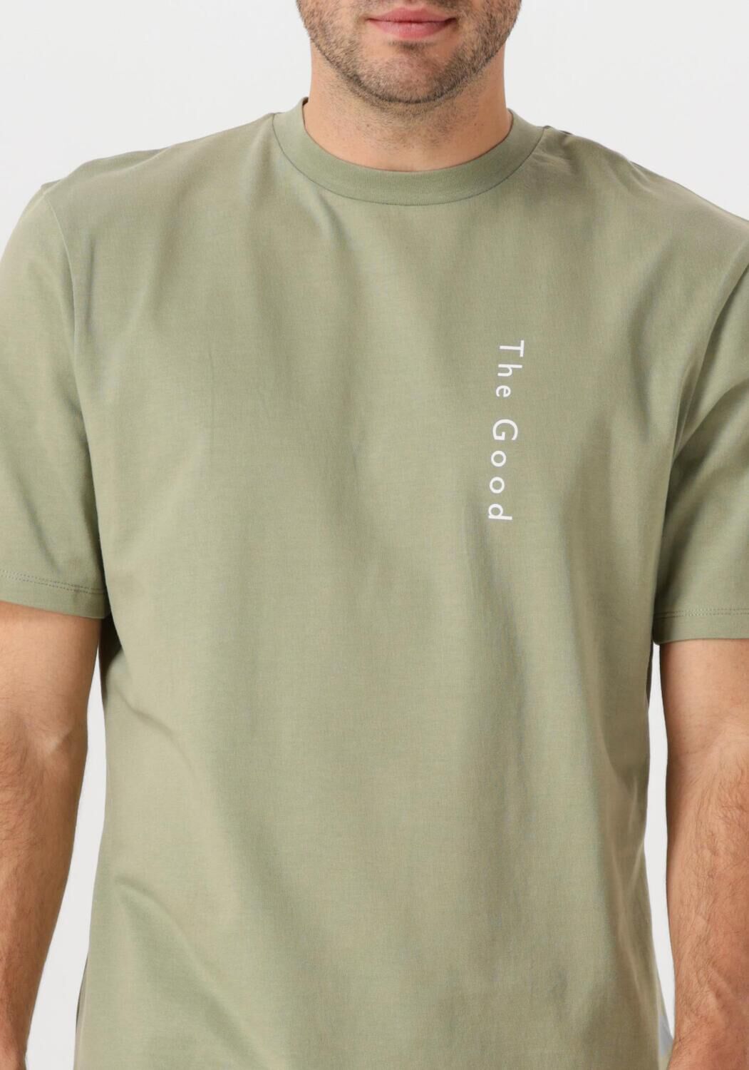 THE GOODPEOPLE Heren Polo's & T-shirts Tex Groen
