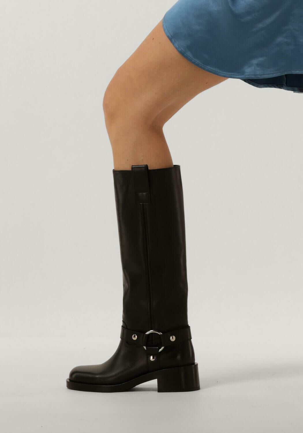 Zwarte ELENA IACHI Hoge laarzen A5603 - large